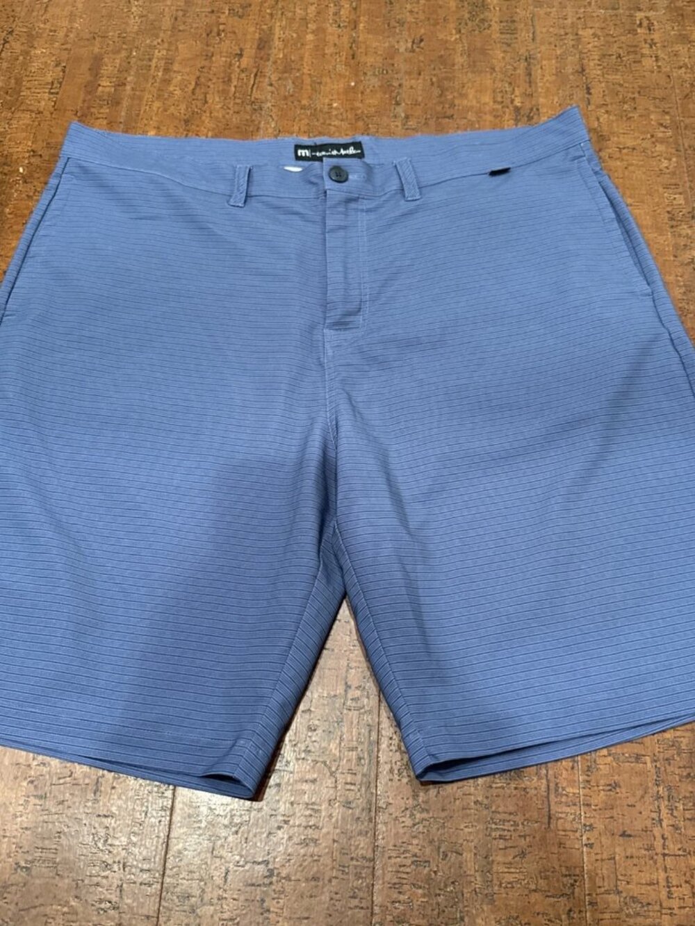 Travis Mathew 40 Striped Golf Shorts 10"